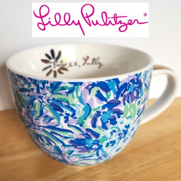 Lilly Pulitzer Other - Lilly Pulitzer High Manetenance 12 Ounce Ceramic Coffee Mug Tea Cup